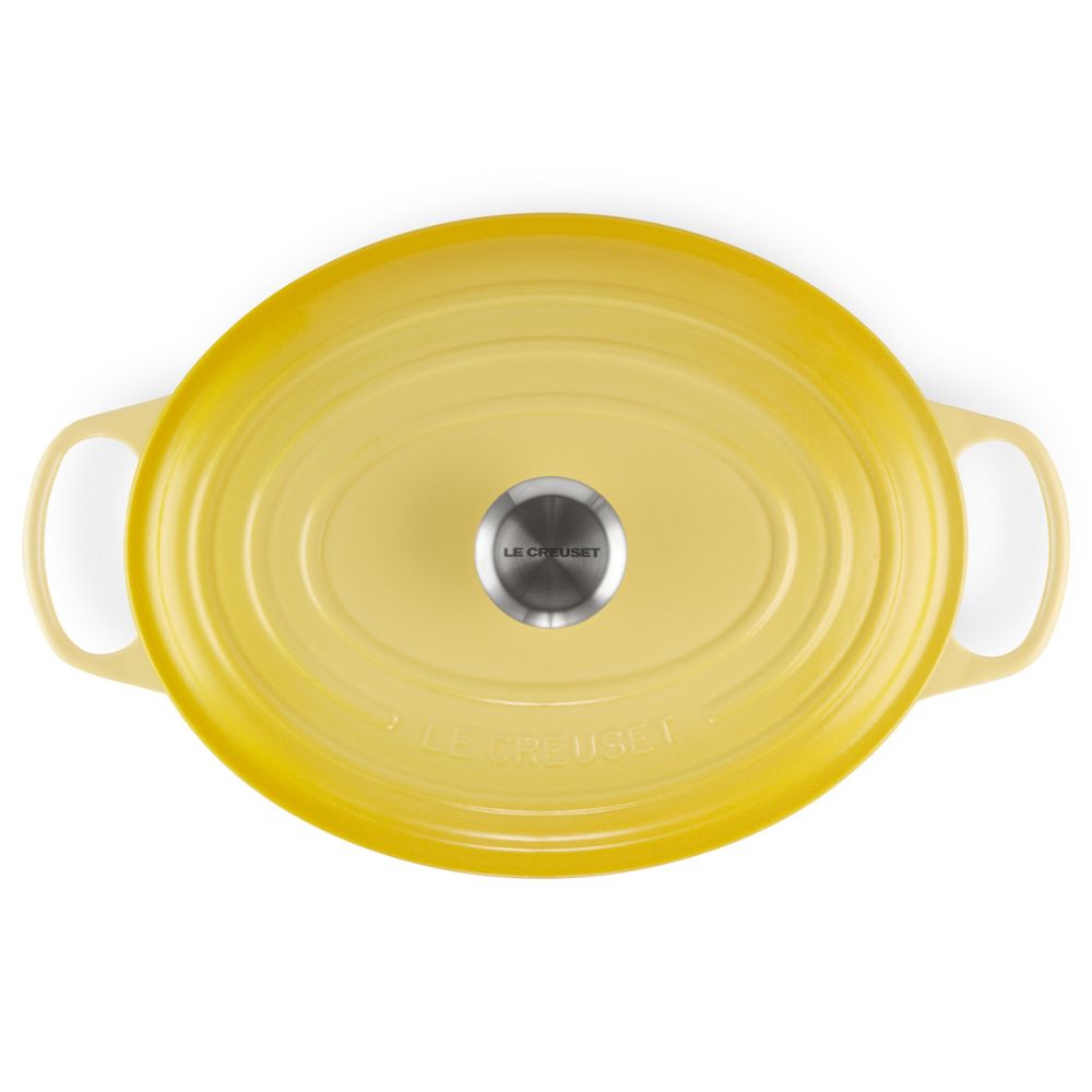 Cocotte Oval 31Cm Amarillo Soleil Le Creuset