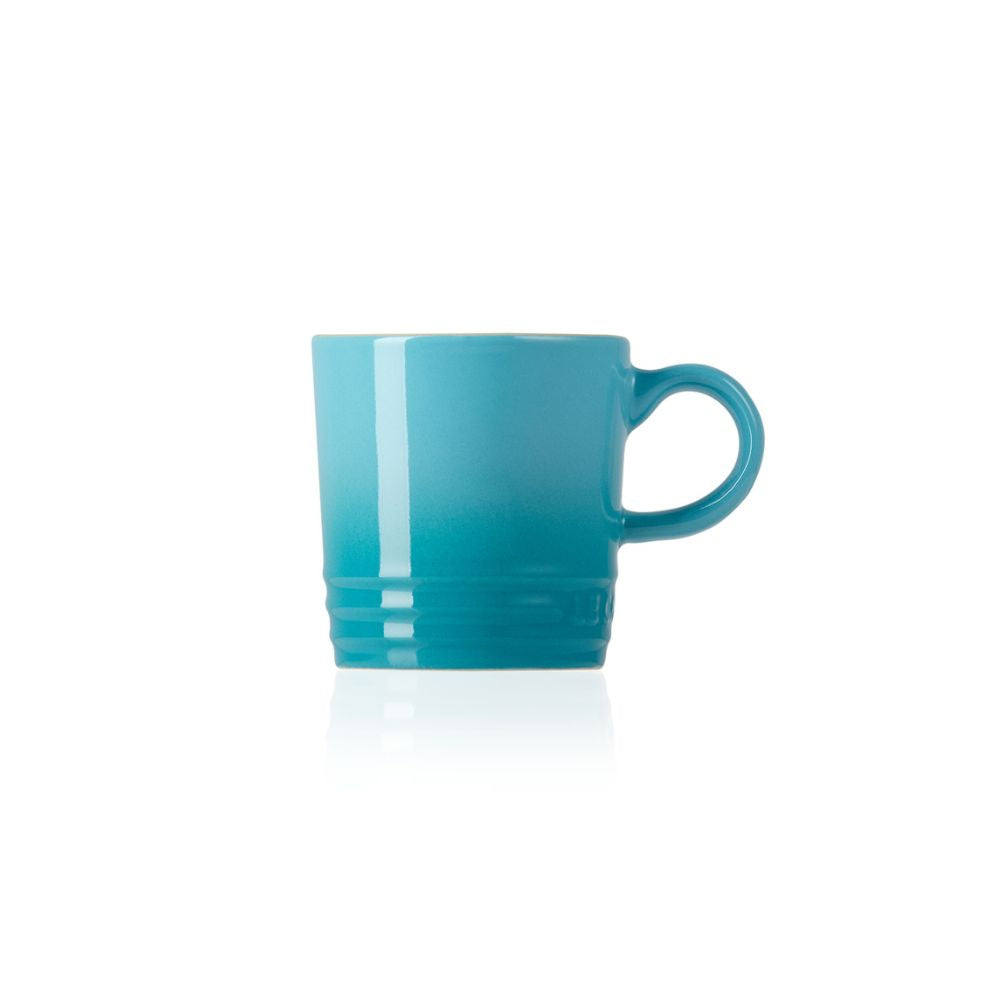 Cargar imagen en el visor de la galería, taza-espresso-100ml-azul-caribe-le-creuset
