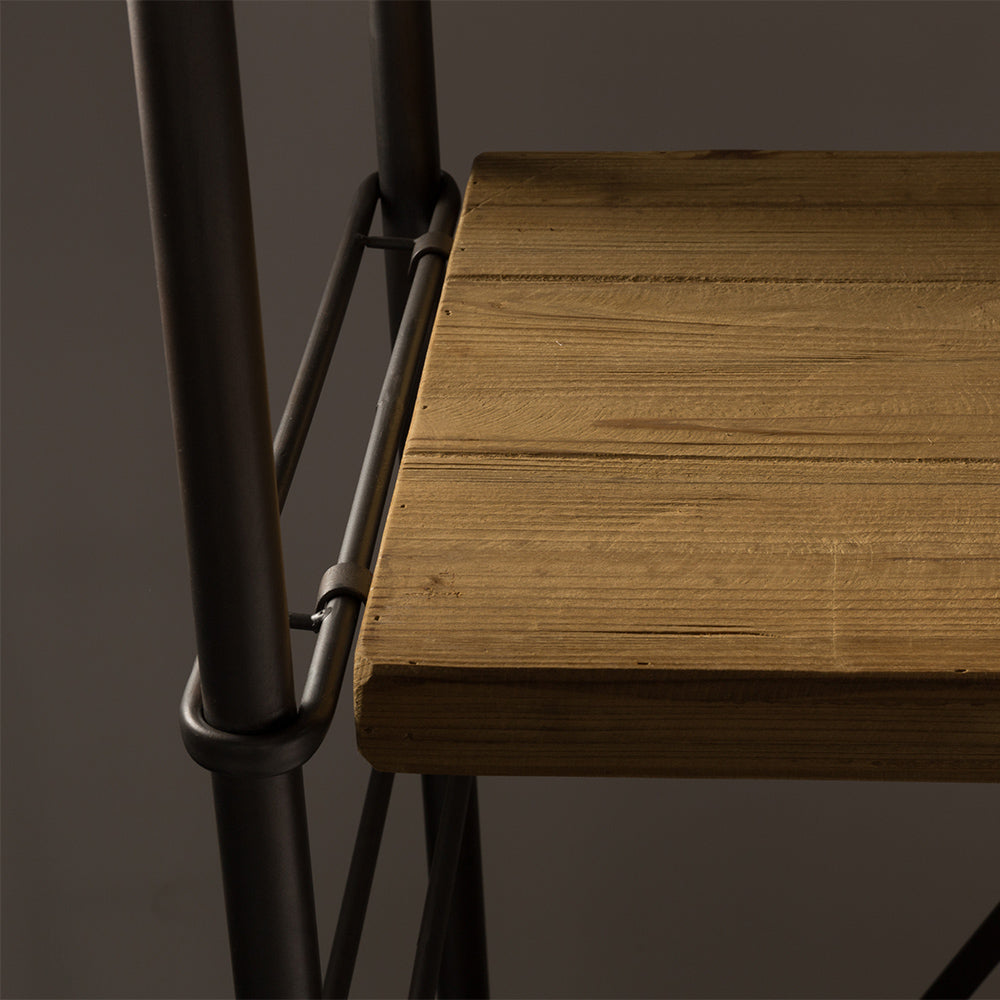 Kenza Design Chile Dutchbone estante librero repisas de madera y hierro para el living el dormitorio la home office oficina en casa estudio taller habitaciÃ³n