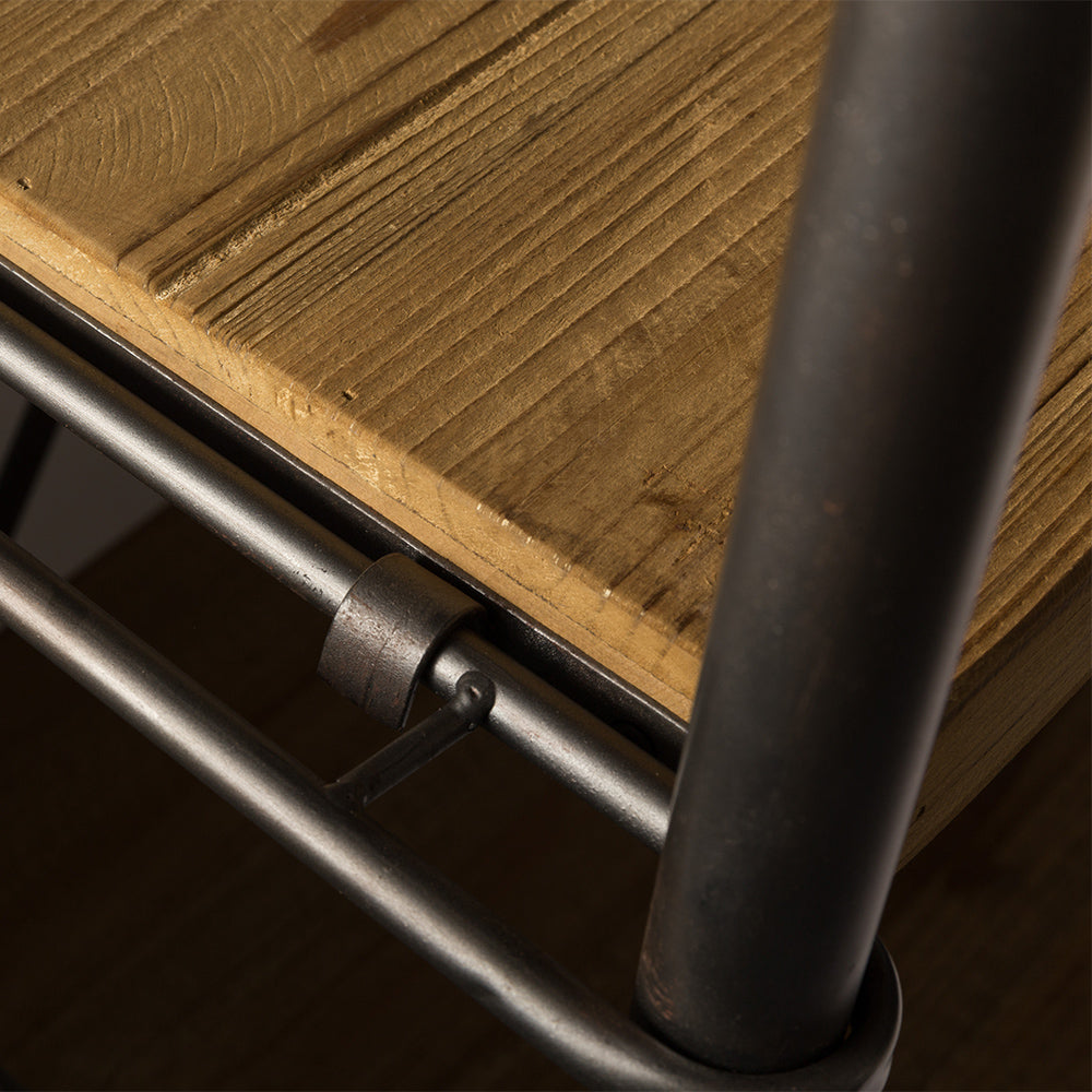 Kenza Design Chile Dutchbone estante librero repisas de madera y hierro para el living el dormitorio la home office oficina en casa estudio taller habitaciÃ³n