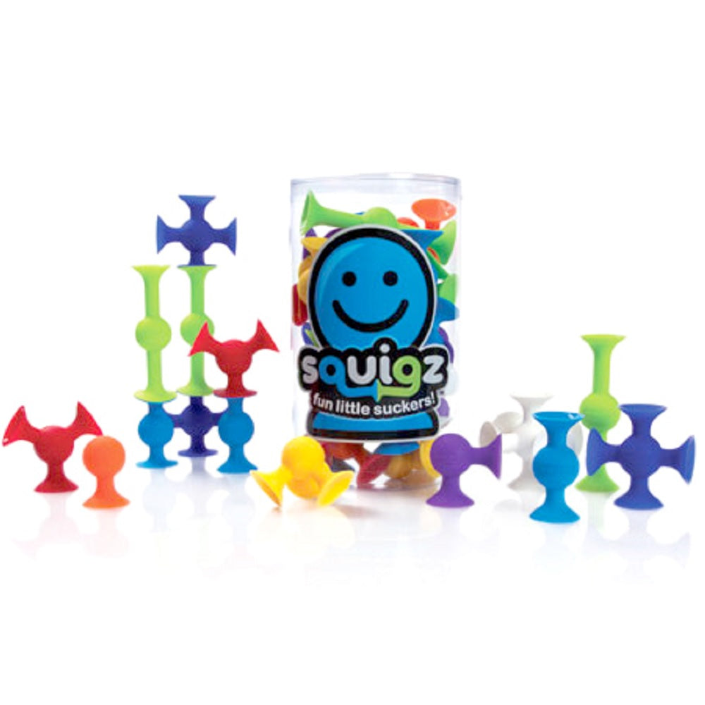 Juego de 24 Piezas De Creatividad Y Construcción Squigz Starter FatBrain Toys