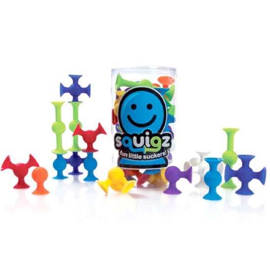 Juego de 24 Piezas De Creatividad Y Construcción Squigz Starter FatBrain Toys