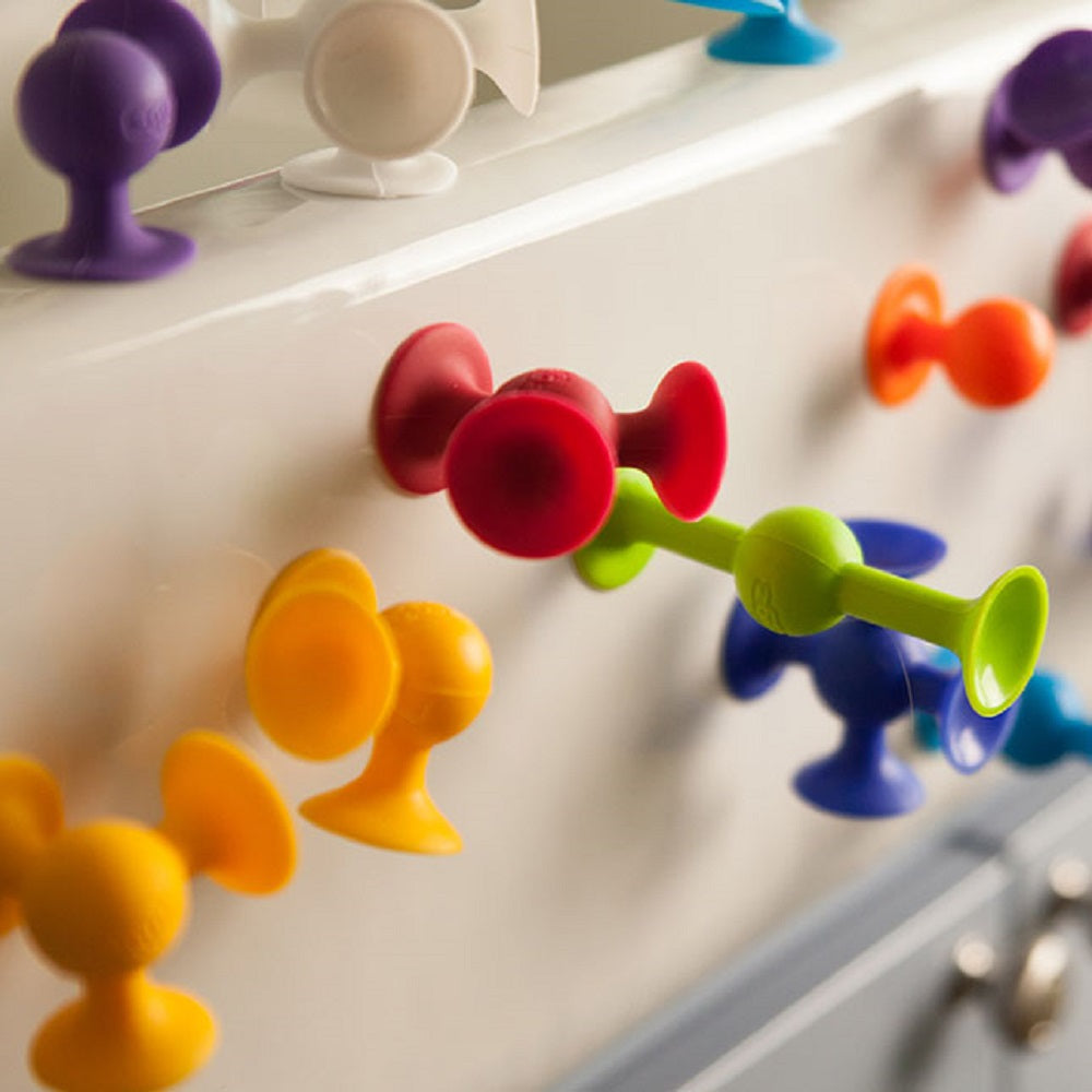 Juego de 24 Piezas De Creatividad Y Construcción Squigz Starter FatBrain Toys