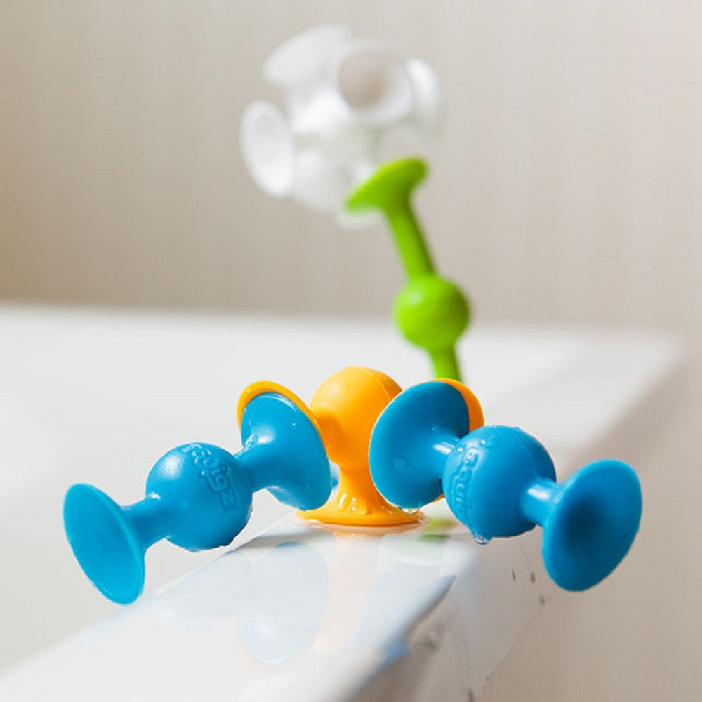 Juego de 24 Piezas De Creatividad Y Construcción Squigz Starter FatBrain Toys