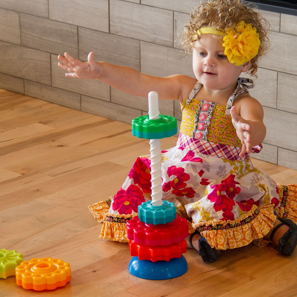 Juego De Construccion Y Encaje Sensorial Spinagain FatBrain Toys
