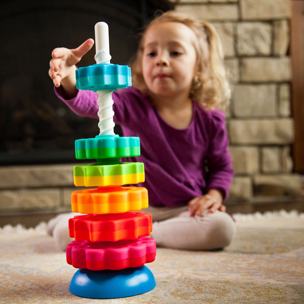 Juego De Construccion Y Encaje Sensorial Spinagain FatBrain Toys