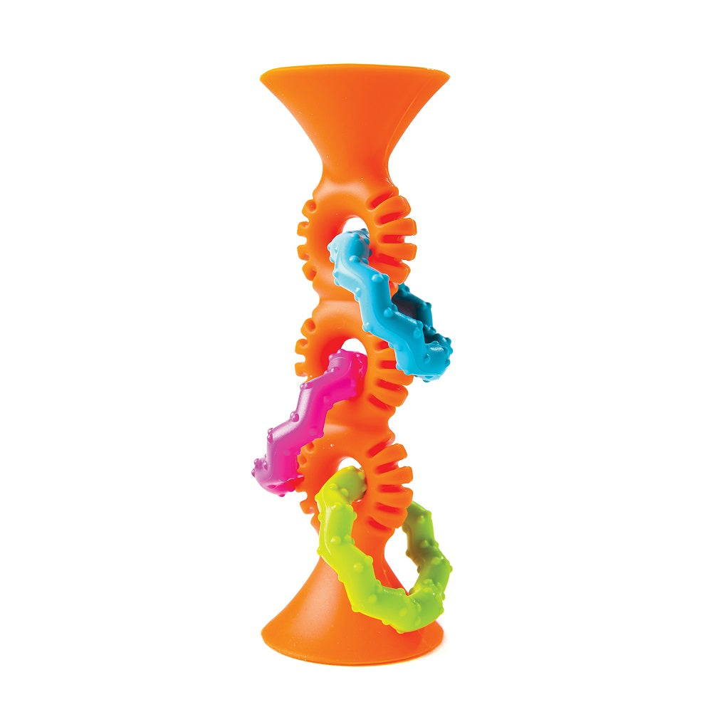Mordedores y Sonajeros Sensoriales Pipsquigz Loops Naranjo FatBrain Toys