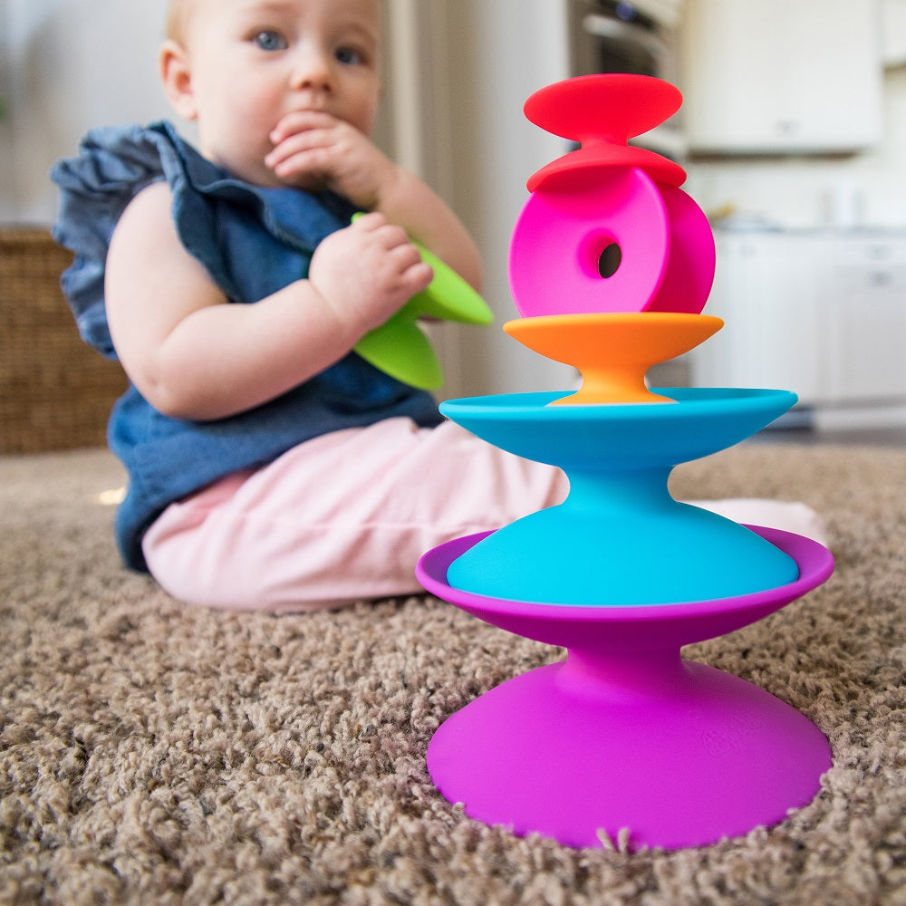 Juego De Construccion Y Equilibrio Spoolz FatBrain Toys