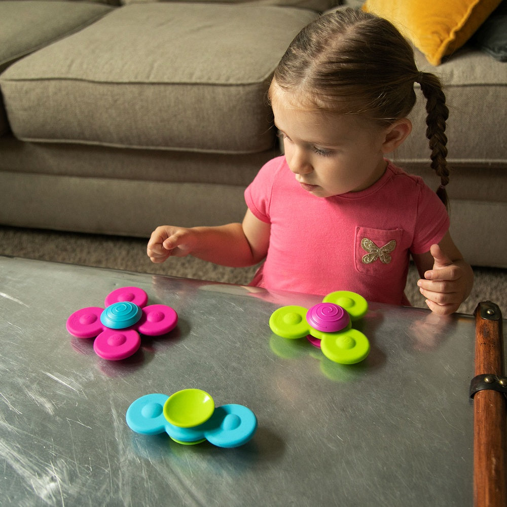 Spinners Para Bebes Y Niños Whirly Squigz FatBrain Toys