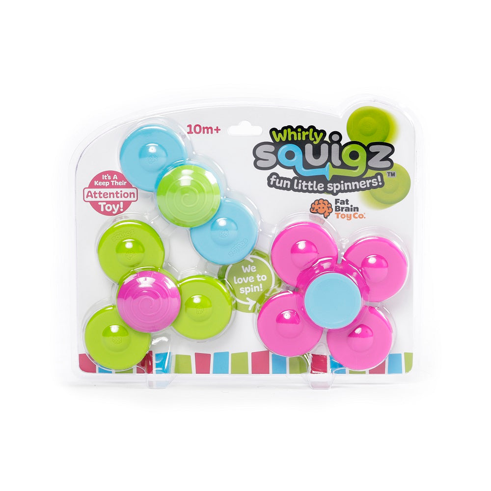Spinners Para Bebes Y Niños Whirly Squigz FatBrain Toys