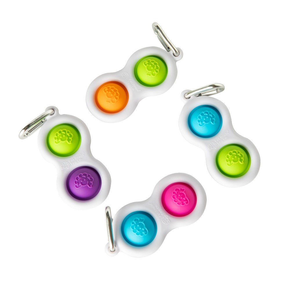 Llavero Para Manos Inquietas Colores Surtidos Simpl Dimpl FatBrain Toys