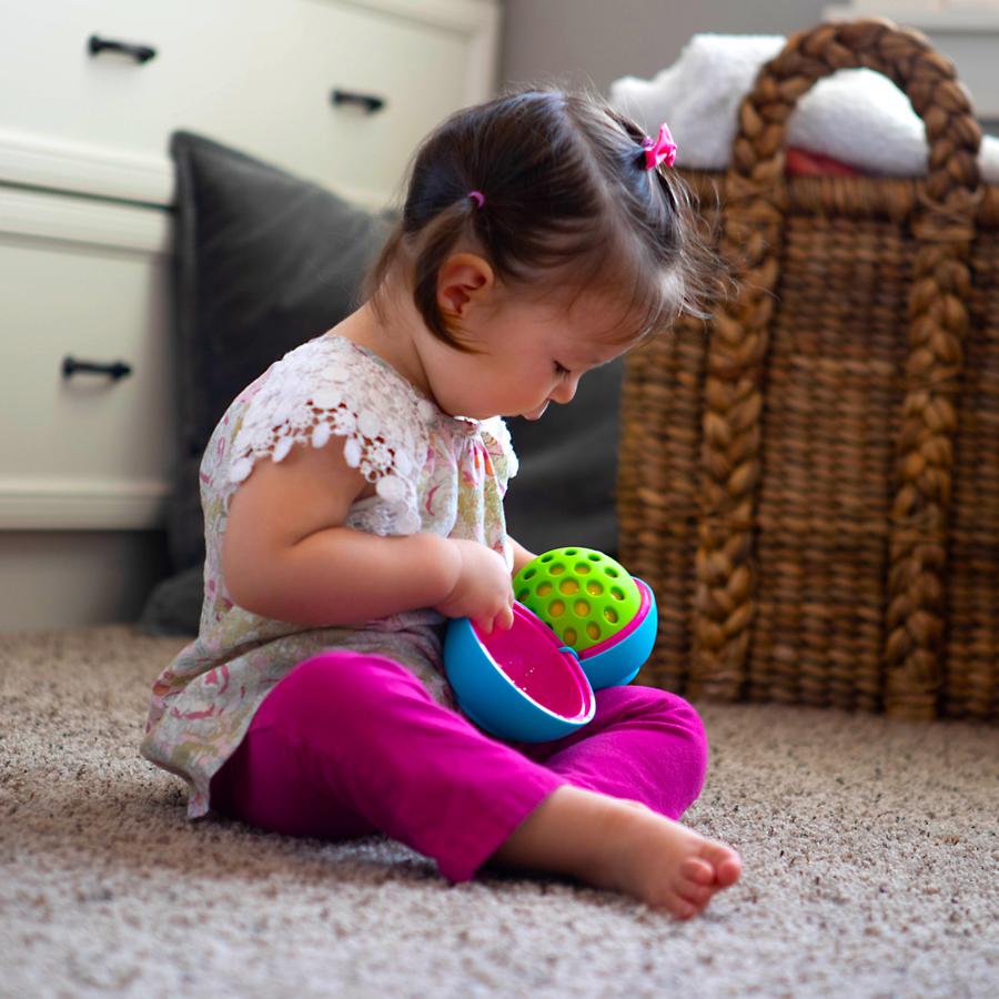 Pelotas Sensoriales Anidables Y Unidas Oombeeball FatBrain Toys