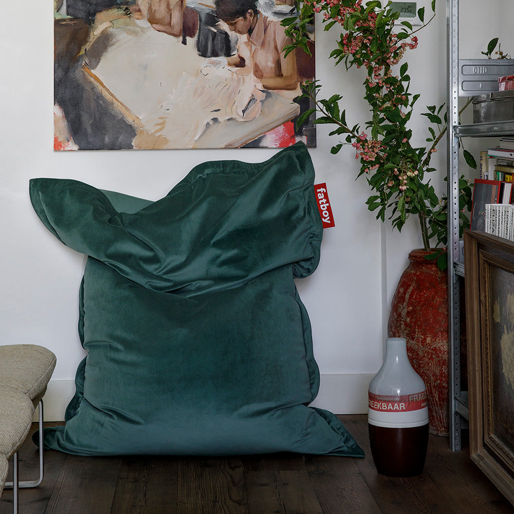 Puff Original Slim Velvet Recycled Sage Fatboy
