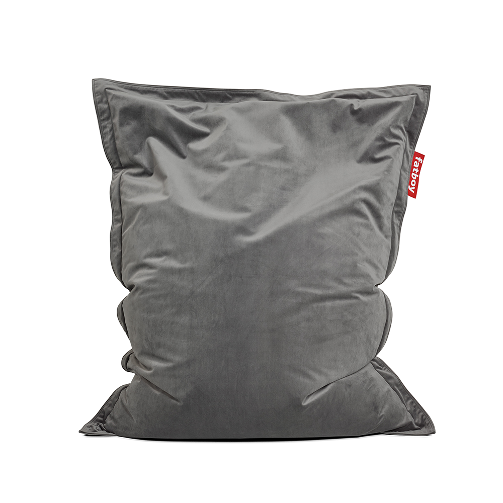 kenza fat boy original slim velvet terciopelo cojin puff pouf pouff gigante