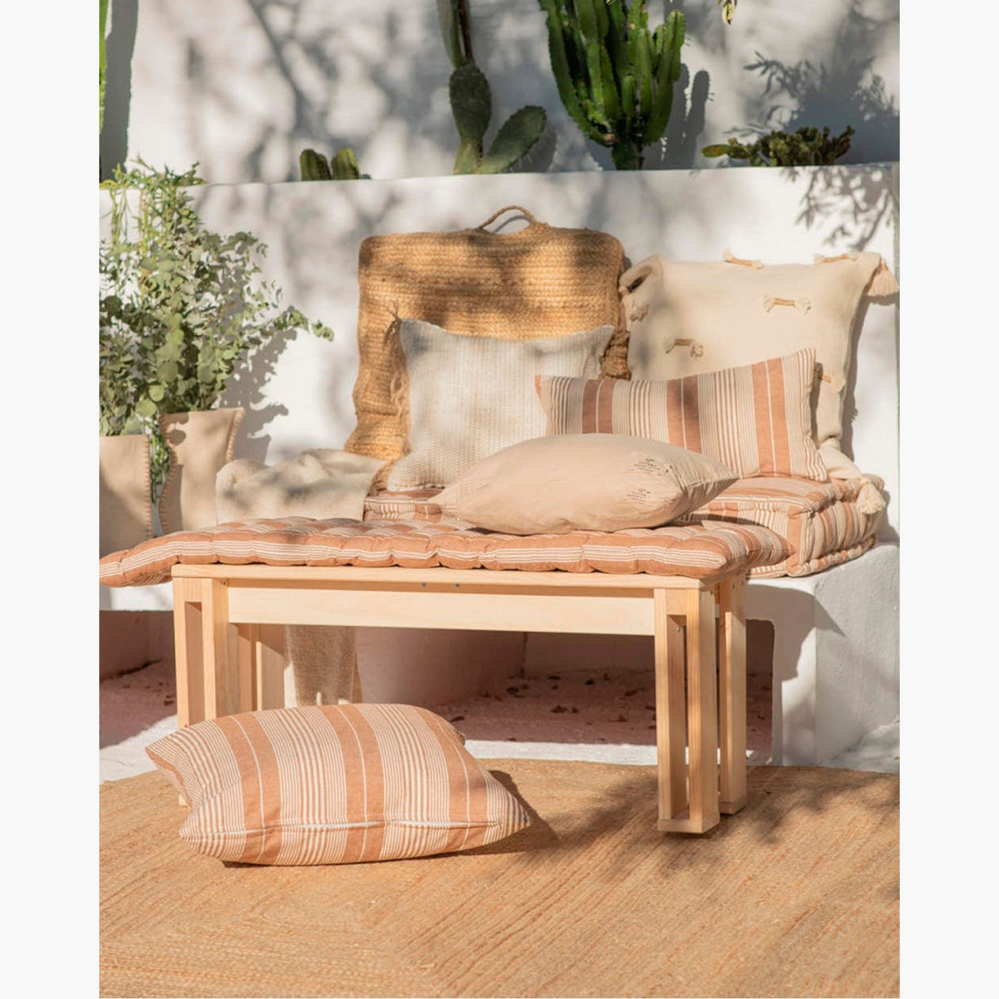 Funda Cojin Tosa Tierra 30x60 Calma House