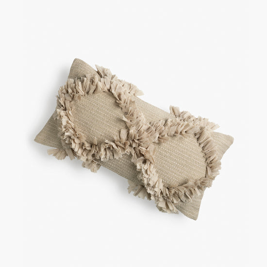 Funda cojin Aura 30x60 Crudo Calma House