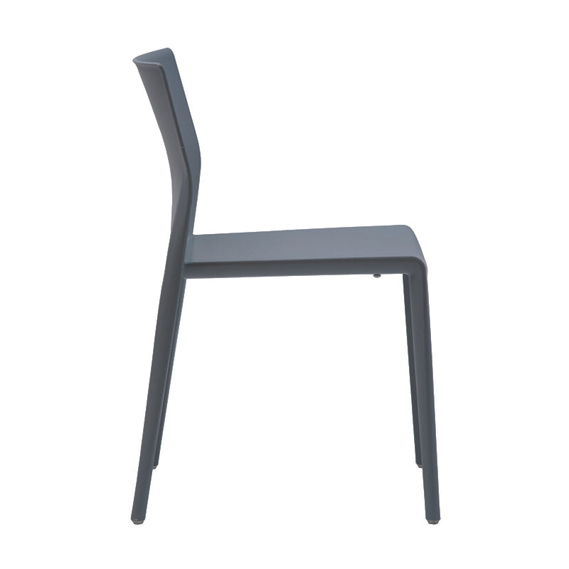 Silla Bakhita Sin Brazos Gris Oscuro Contatto