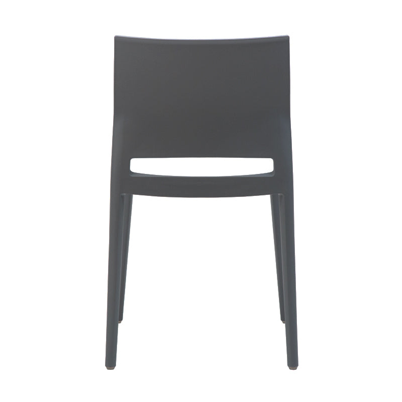 Silla Bakhita Sin Brazos Gris Oscuro Contatto