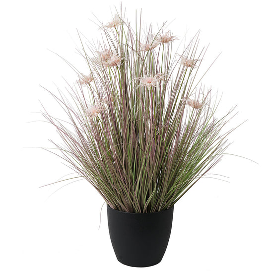 Planta Decorativa Artificial Grass Rosado 91 Cm Green Element