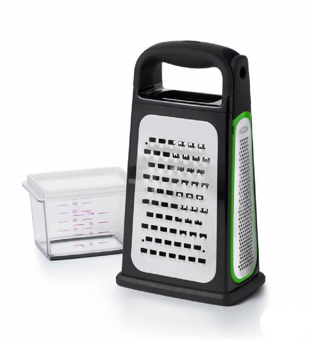 Rallador Con Caja Y Zester Oxo
