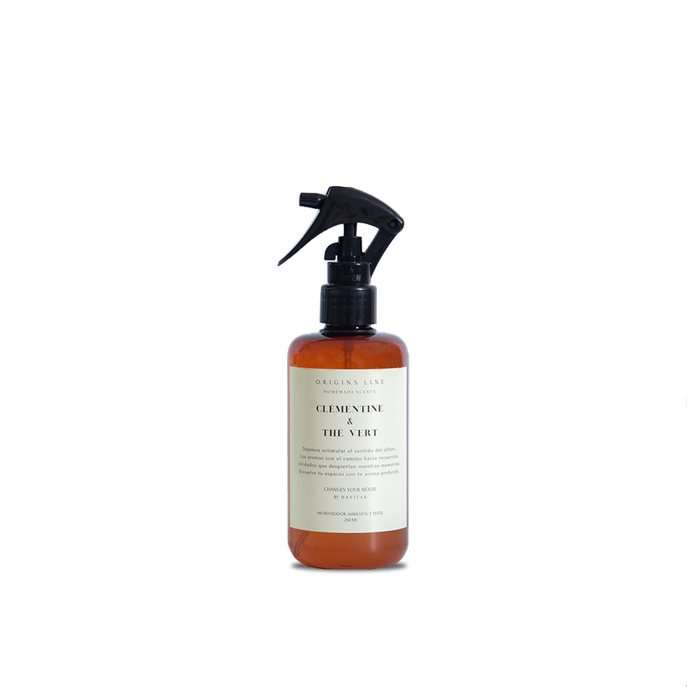 Aromatizador Ambiental y Textil Clémentine & Thé Vert PET 250 ml Havitar