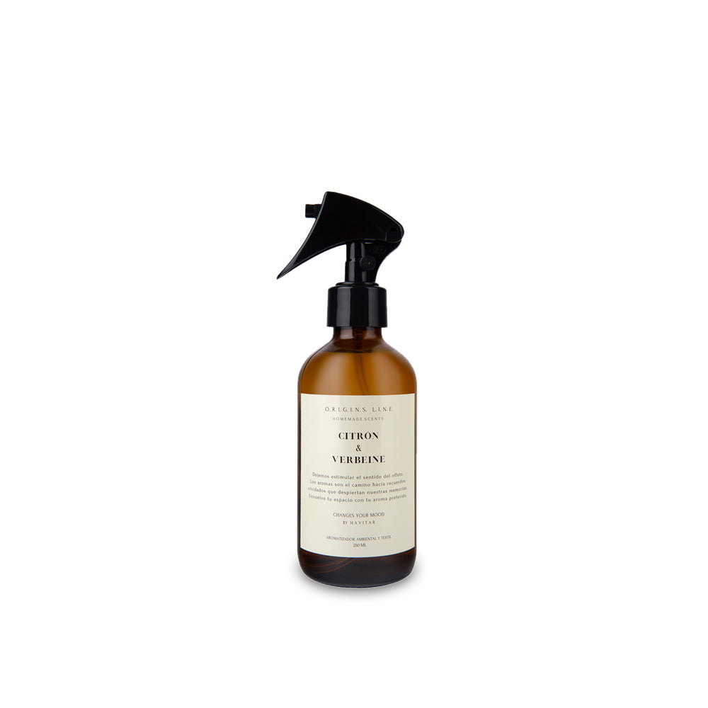 Aromatizador Ambiental y Textil Citrón & Verbeine Vidrio 250 ml Havitar