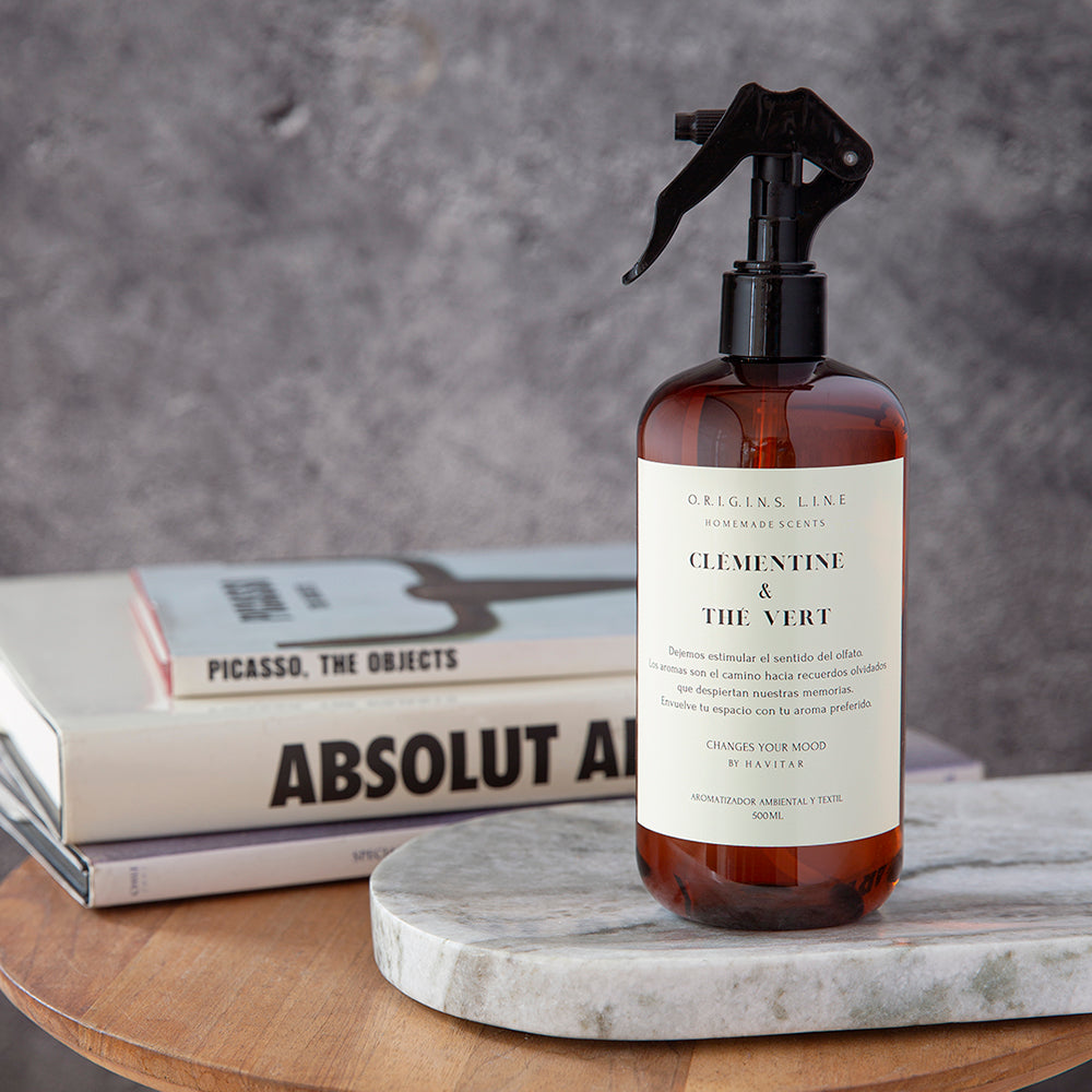 Aromatizador Ambiental y Textil Clémentine & Thé Vert PET 500 ml Havitar