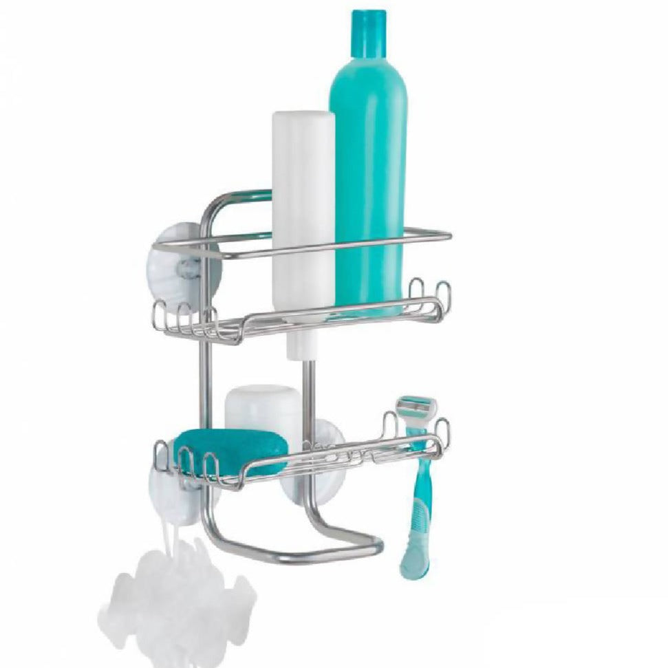 Organizador De Ducha Succión Clásico Caddy Interdesign