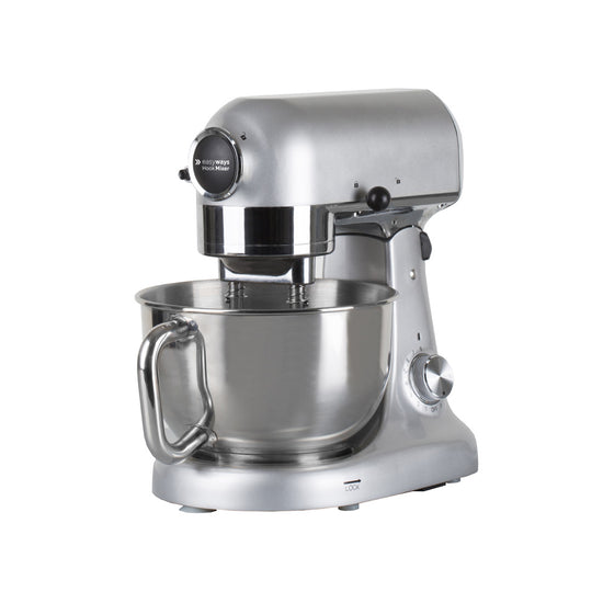 Batidora de Pedestal Hook Mixer Silver Easyways