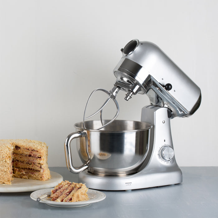 Batidora de Pedestal Hook Mixer Silver Easyways
