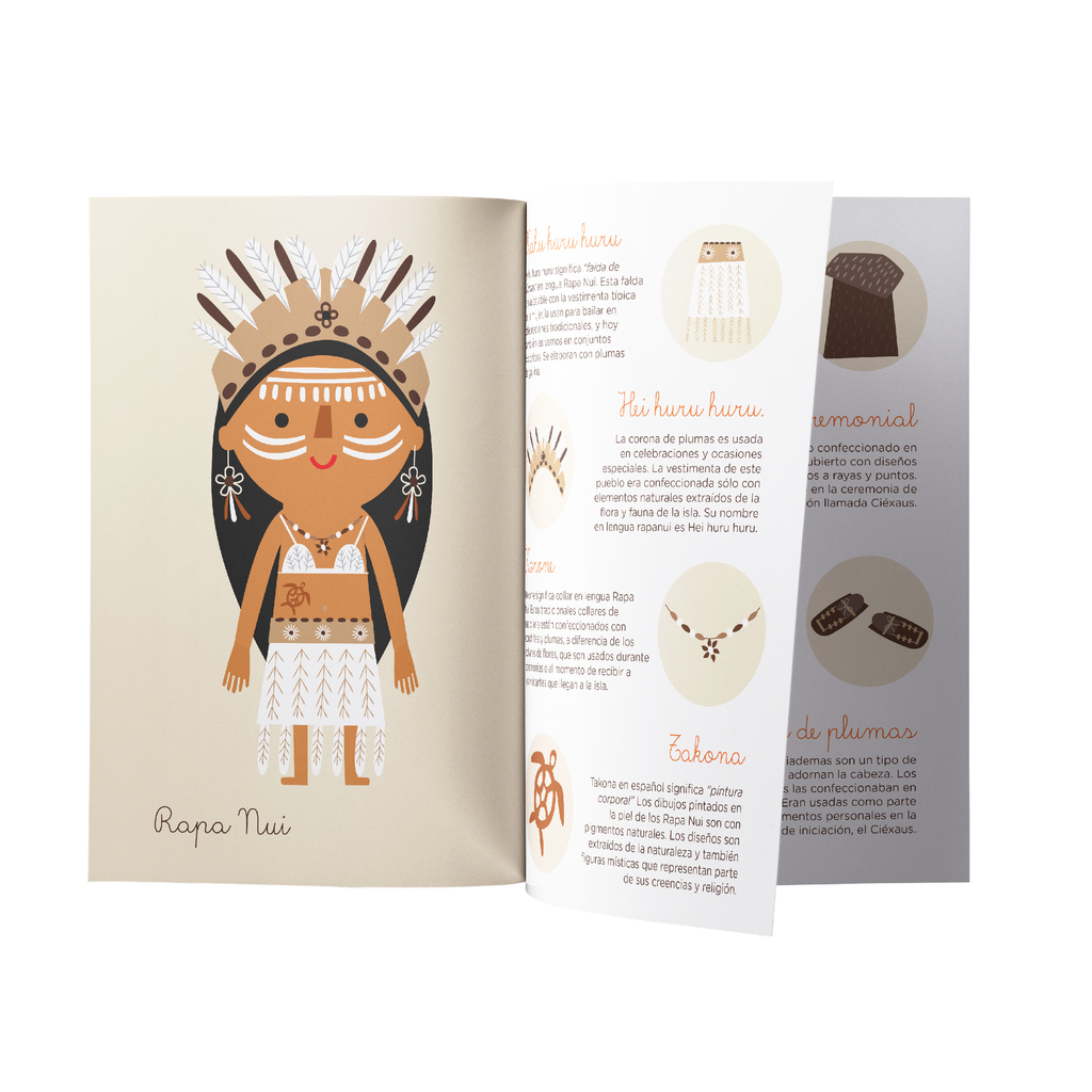 Memorice Imanix Pueblos Originarios Pipa Flor (con Imanix)