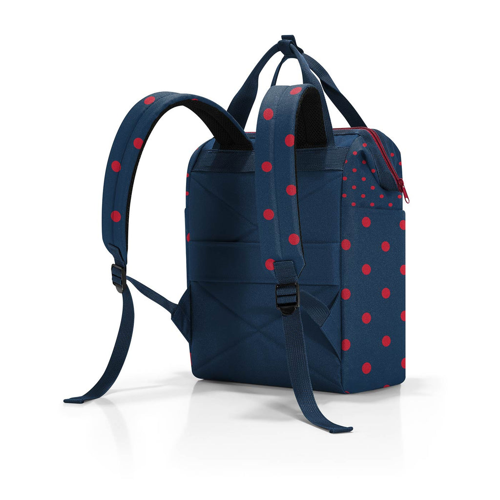 Mochila allrounder R mixed dots red Reisenthel