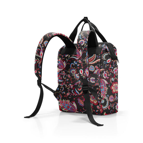 mochila-allrounder-r-paisley-black-reisenthel