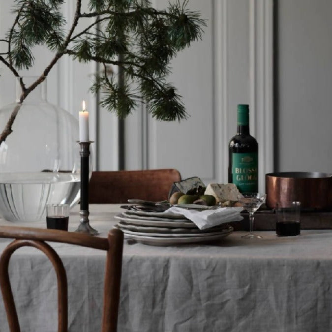 Mantel Lino Frances Hemstitch Marne L Fume Code Company