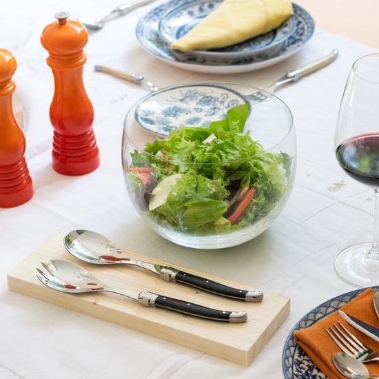 Set Ensalada Negro Laguiole Jean Neron