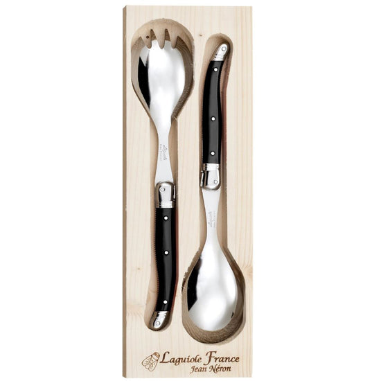 Set Ensalada Negro Laguiole Jean Neron
