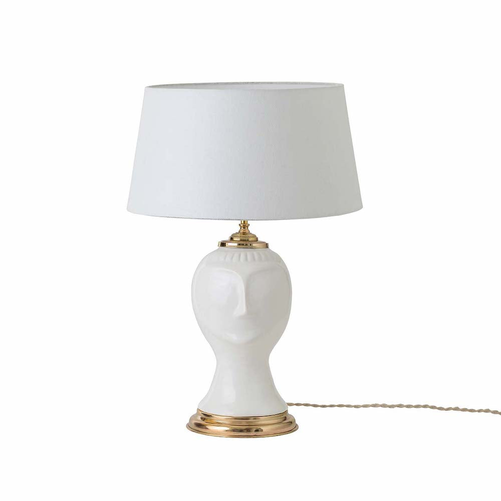 Lámpara Cerámica Cabeza Doña 60 x 17 cm Maia Design