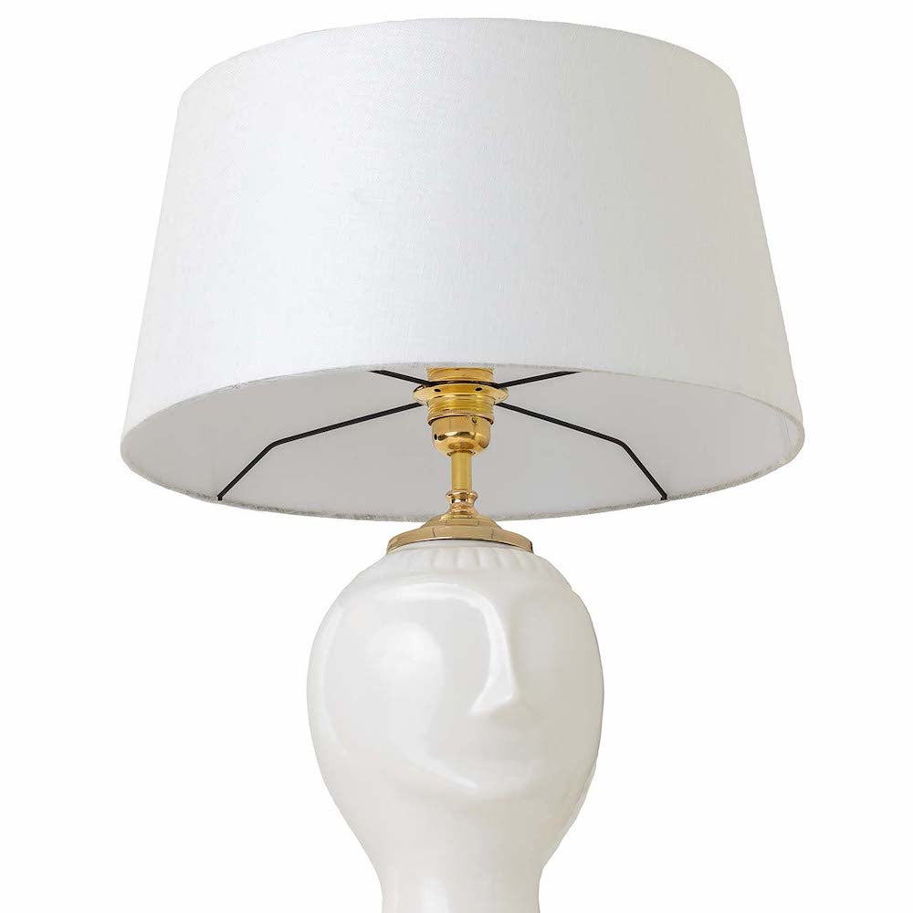 Lámpara Cerámica Cabeza Doña 60 x 17 cm Maia Design