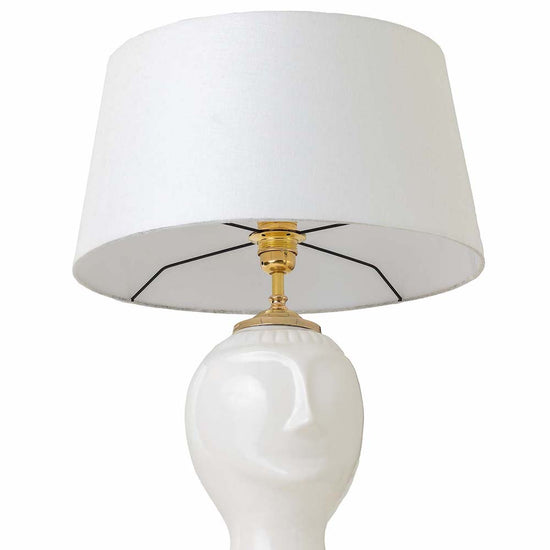 Lámpara Cerámica Cabeza Doña 60 x 17 cm Maia Design