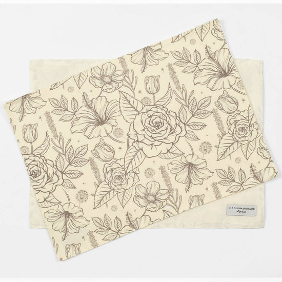 Set 4 Individuales Anita Gris Nicole Pauchard Diseños