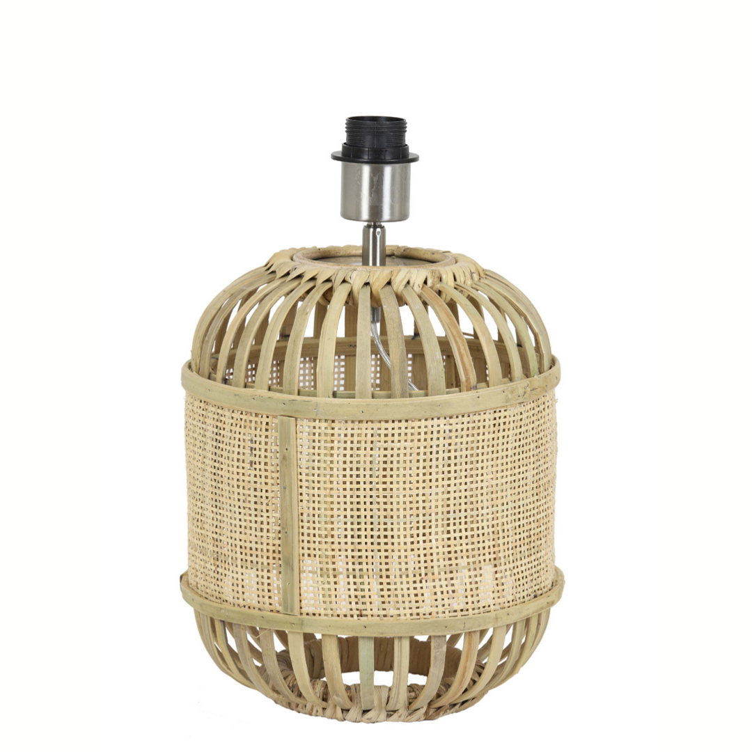 Lampara-Sobremesa-Tage-Bamboo-25-x-25-x-30-cm-Living-Blue