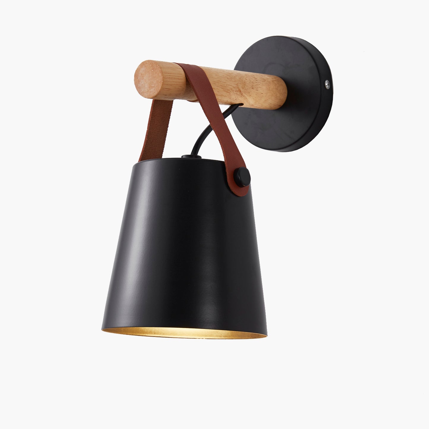 lampara-de-pared-lily-negro-form-design