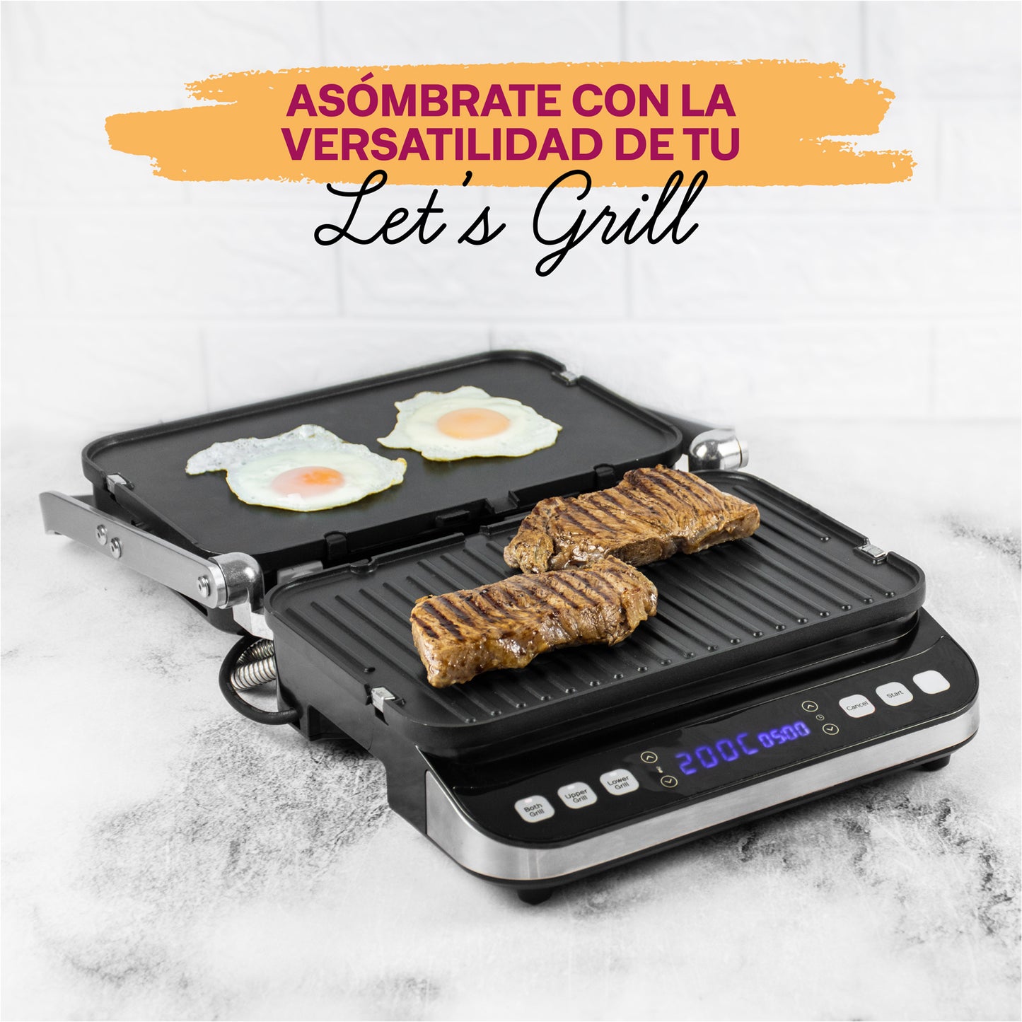 The Deco Journal - Plancha Waffles Let´s Grill 3 en 1 Easyways
