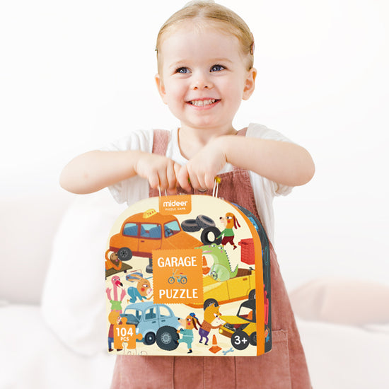 Puzzle Maleta Mi Garage 104Pcs MiDeer