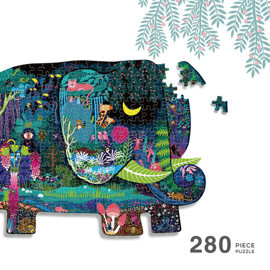 puzzle-280pcs-con-forma-sueno-de-elefante