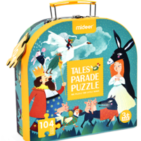 Puzzle 104Pcs Maleta, Cuentos MiDeer