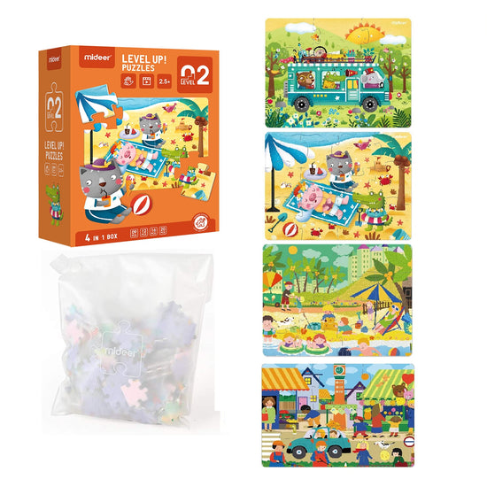level-up-puzzles-nivel-2-cuatro-estaciones-4-puzzles