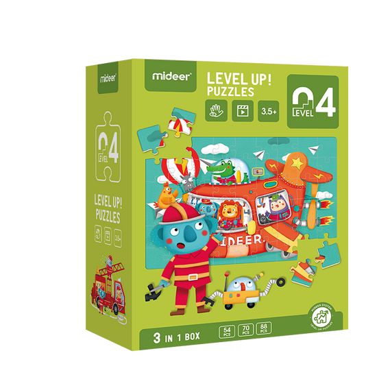 Advanced Puzzle Nivel 4 Vehiculos, 3 Puzzles MiDeer