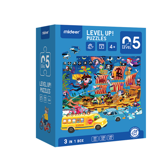Advanced Puzzle Nivel 5 Tour De Aventuras, 3 Puzzles MiDeer