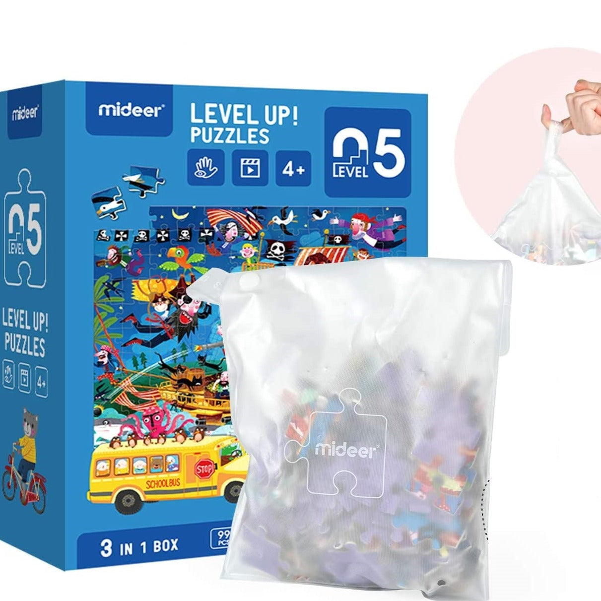 Advanced Puzzle Nivel 5 Tour De Aventuras, 3 Puzzles MiDeer